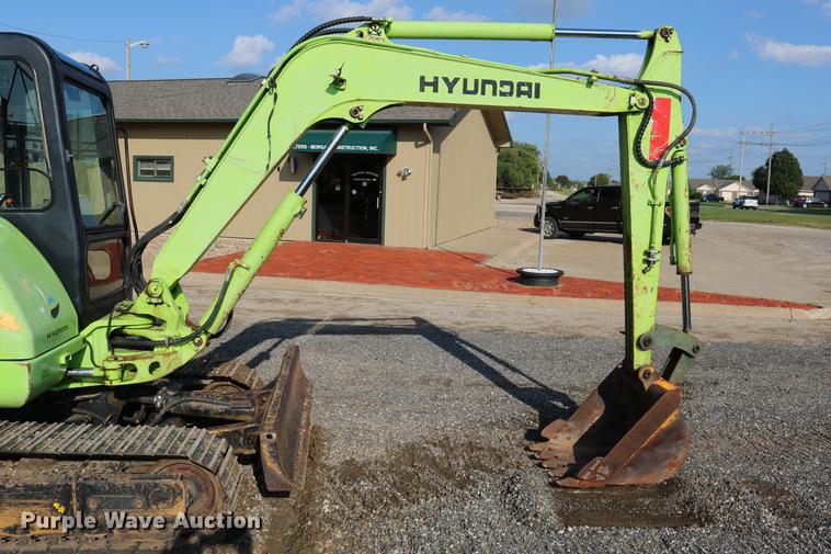 image for item DD0113 2003 Hyundai ROBEX55-3 compact excavator