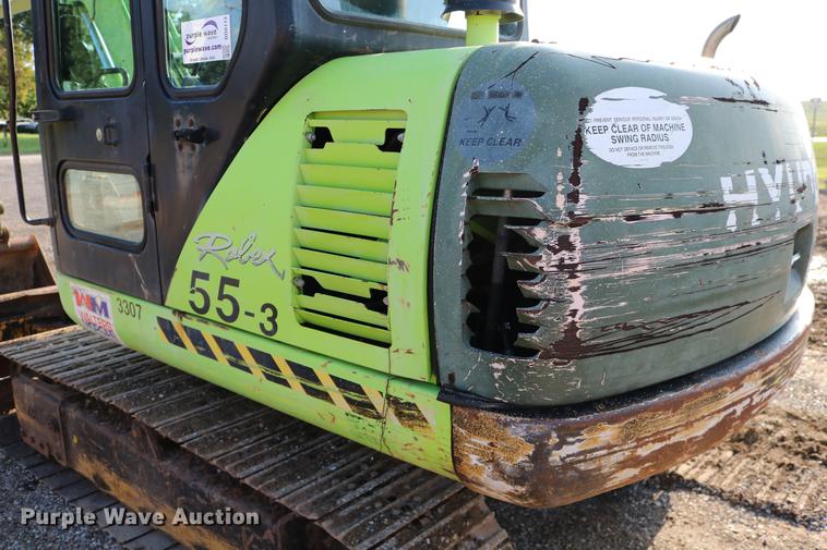 image for item DD0113 2003 Hyundai ROBEX55-3 compact excavator