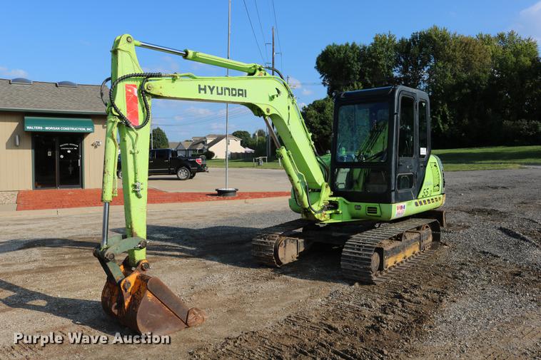 image for item DD0113 2003 Hyundai ROBEX55-3 compact excavator