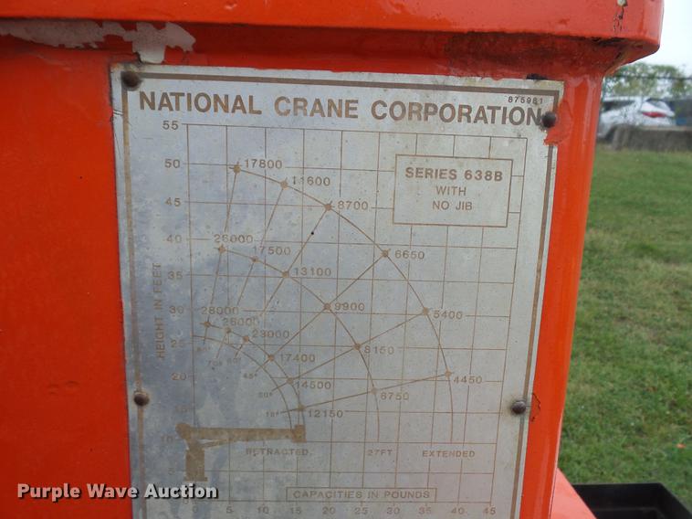 image for item DD2036 1993 Peterbilt 357 crane truck