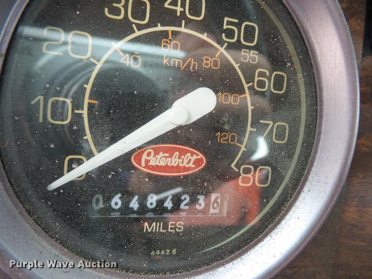 image for item DD2036 1993 Peterbilt 357 crane truck