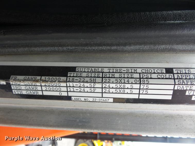 image for item DD2036 1993 Peterbilt 357 crane truck