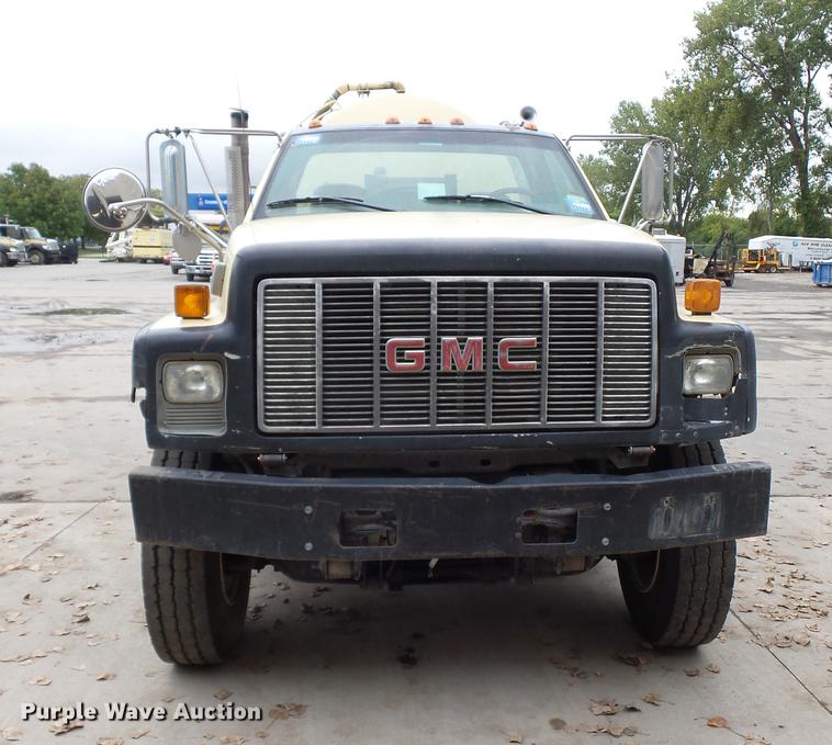image for item DD2048 1998 GMC C7500 vacuum truck