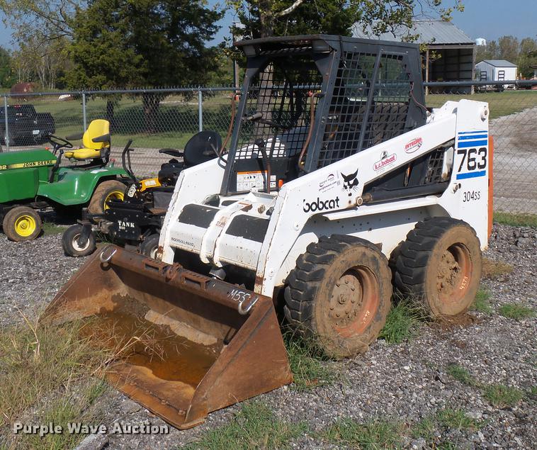 image for item DD2111 1998 Bobcat 763 skid steer