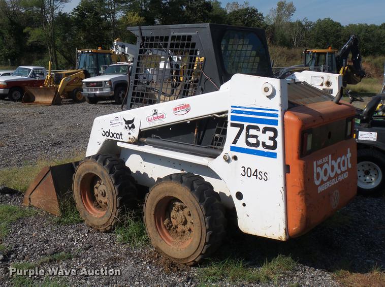 image for item DD2111 1998 Bobcat 763 skid steer