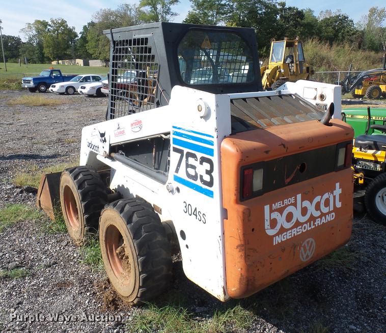 image for item DD2111 1998 Bobcat 763 skid steer