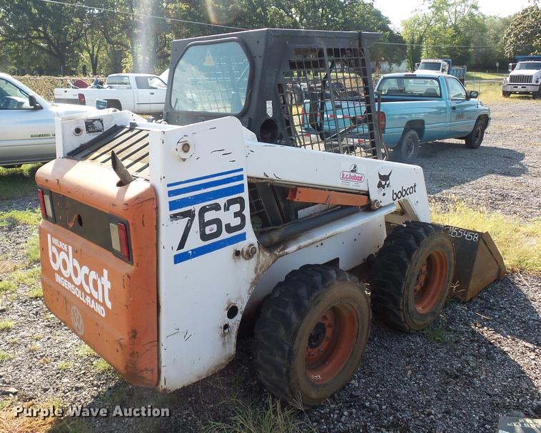 image for item DD2111 1998 Bobcat 763 skid steer