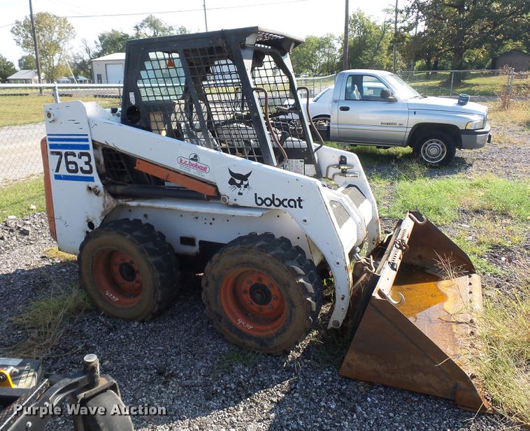 image for item DD2111 1998 Bobcat 763 skid steer