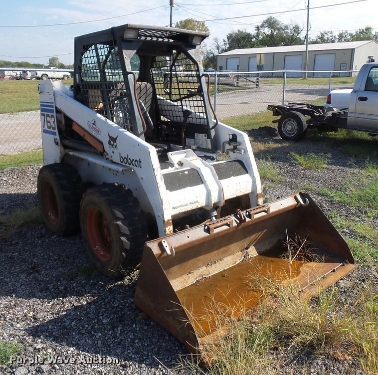image for item DD2111 1998 Bobcat 763 skid steer