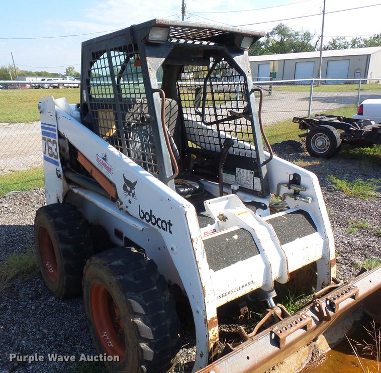 image for item DD2111 1998 Bobcat 763 skid steer