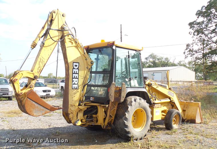 image for item DD2118 1997 John Deere 310E backhoe