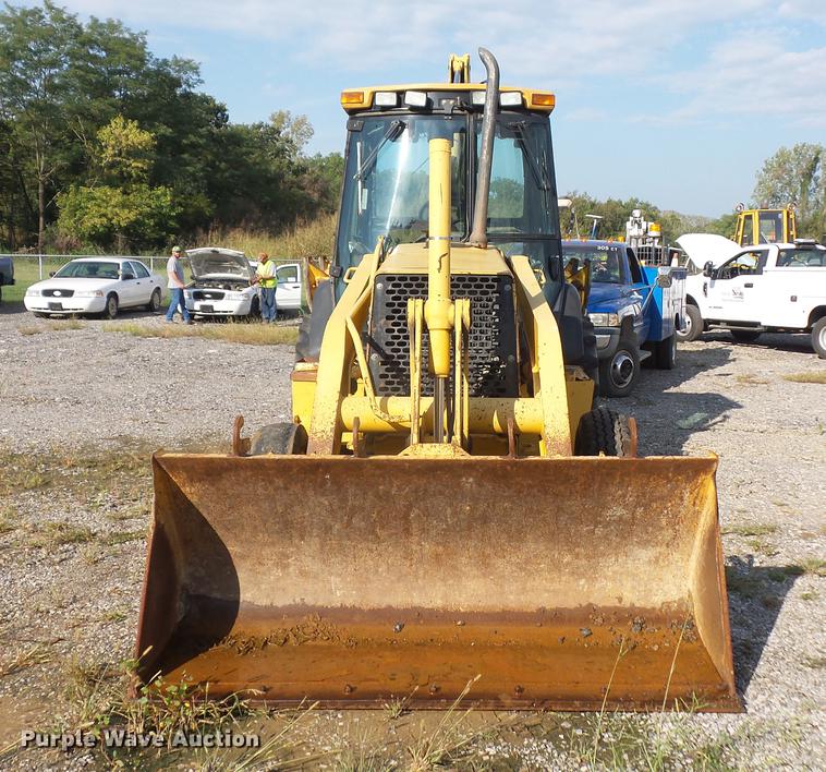 image for item DD2118 1997 John Deere 310E backhoe