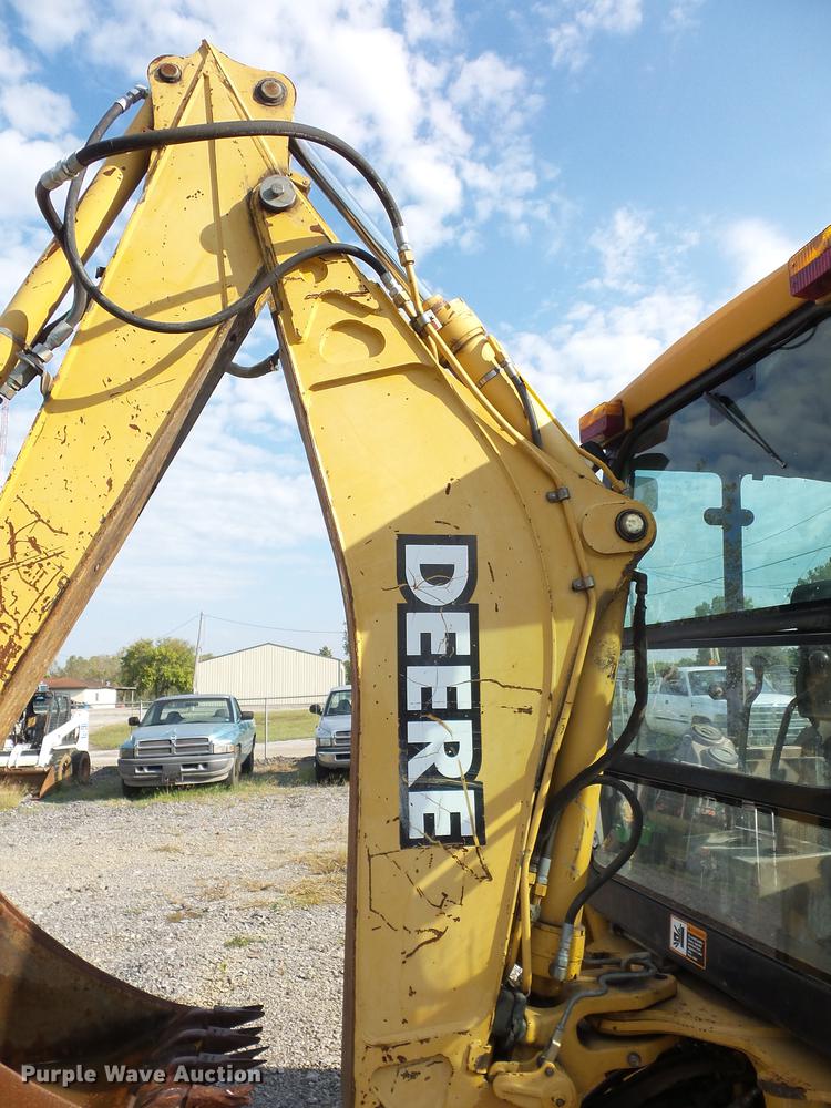 image for item DD2118 1997 John Deere 310E backhoe