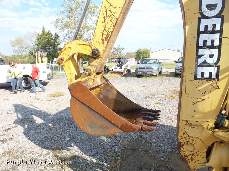 image for item DD2118 1997 John Deere 310E backhoe