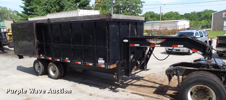 image for item DH9400 2008 H&H HB202 dump trailer