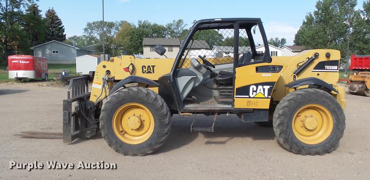 image for item DH9721 2003 Caterpillar TH350B telehandler