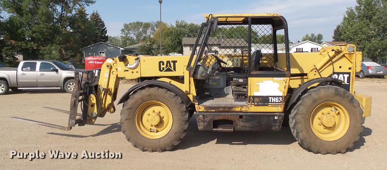 image for item DH9723 1999 Caterpillar TH63 telehandler