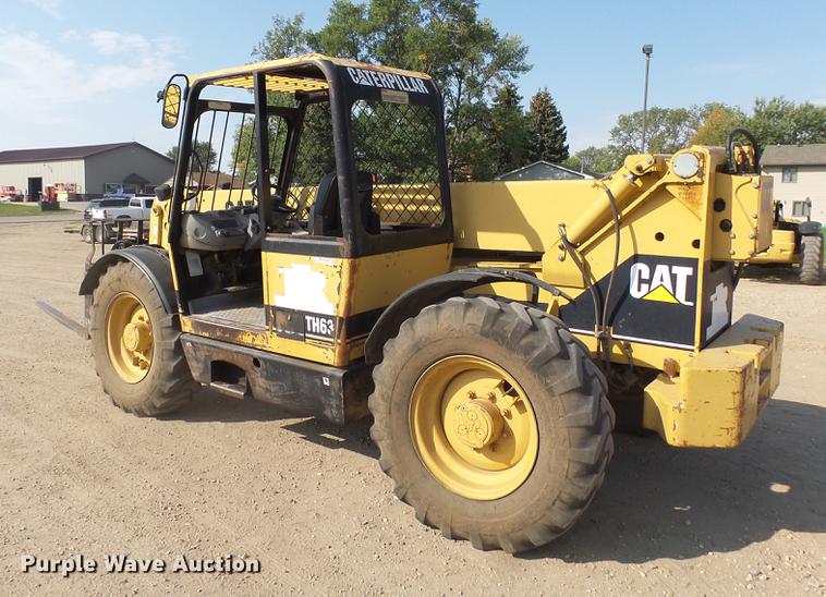 image for item DH9723 1999 Caterpillar TH63 telehandler