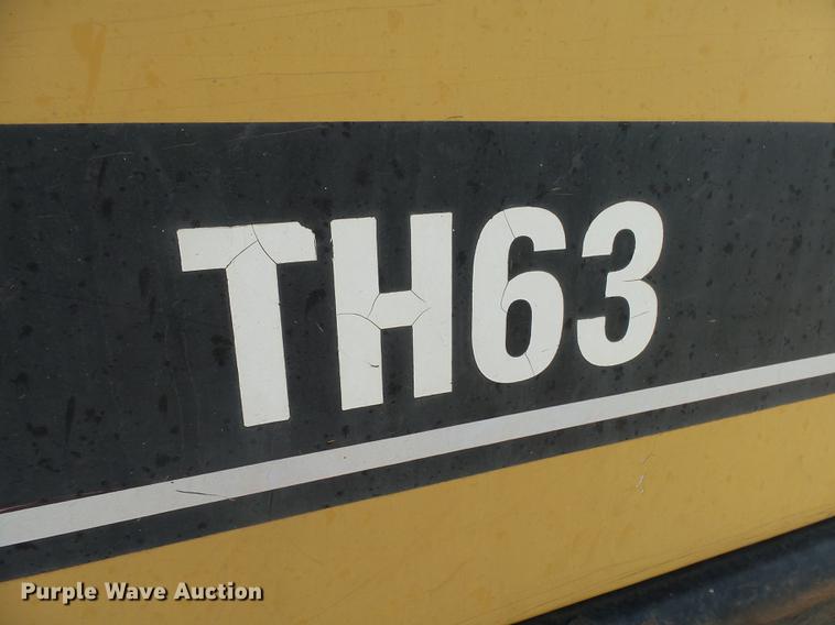 image for item DH9723 1999 Caterpillar TH63 telehandler