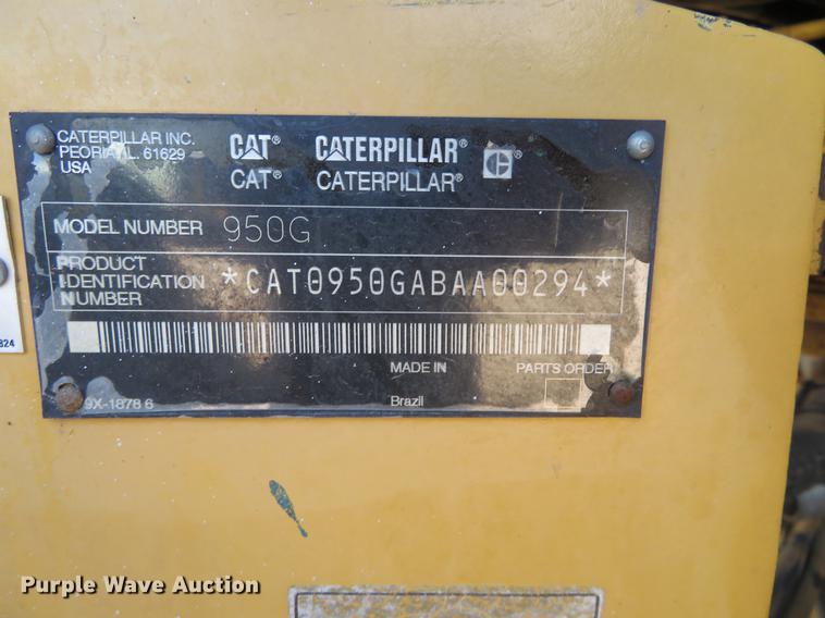 image for item DI9873 2003 Caterpillar 950G Series II wheel loader