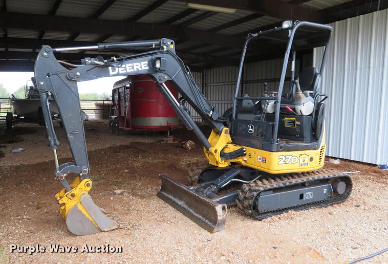 image for item DI9890 2014 John Deere 27D excavator