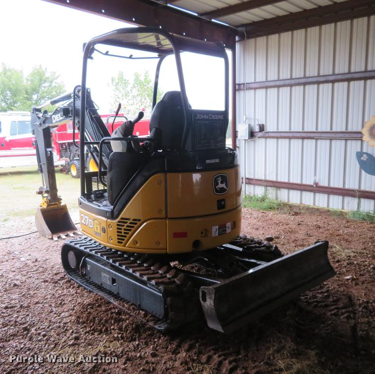 image for item DI9890 2014 John Deere 27D excavator