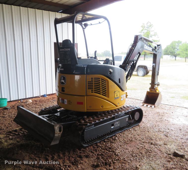 image for item DI9890 2014 John Deere 27D excavator
