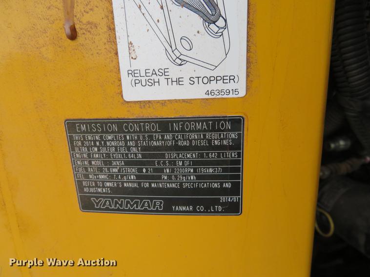 image for item DI9890 2014 John Deere 27D excavator