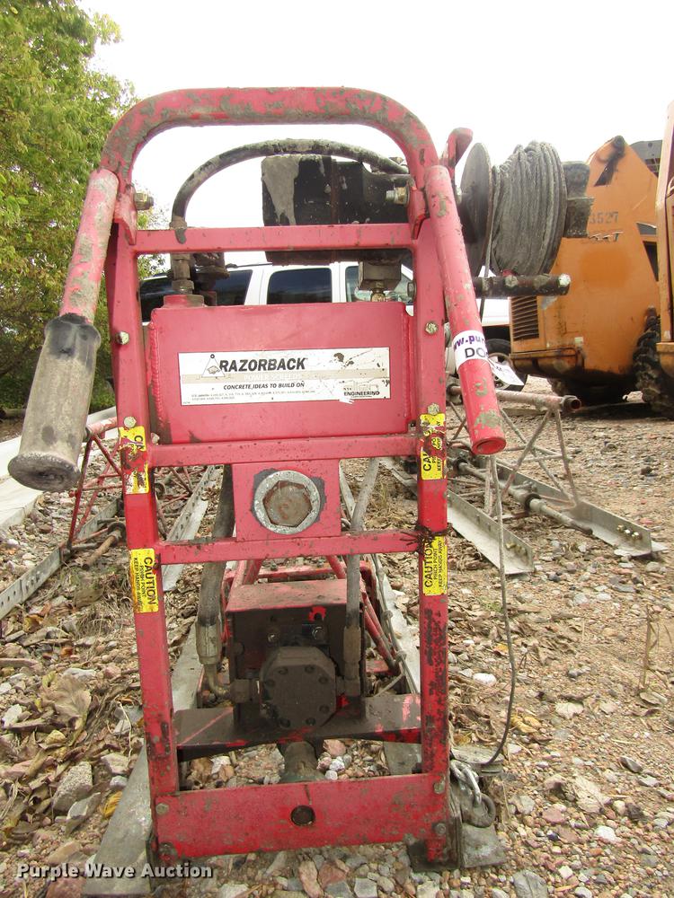 image for item DO9111 Allen 12HED Razorback screed