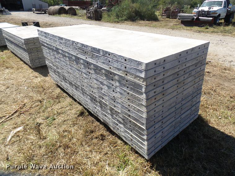 image for item DP9667 (16) aluminum wall concrete forms