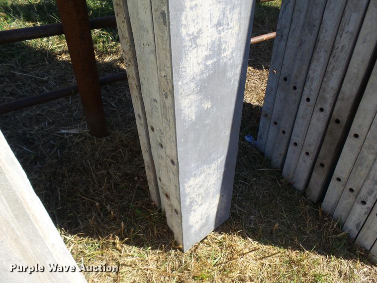 image for item DP9684 (4) aluminum concrete forms