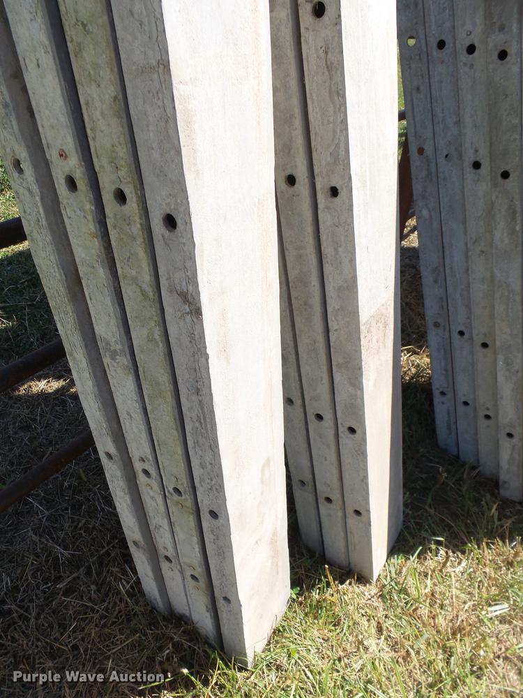 image for item DP9686 (7) aluminum concrete forms