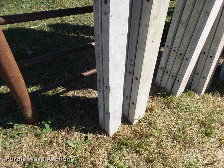 image for item DP9687 (5) aluminum concrete forms