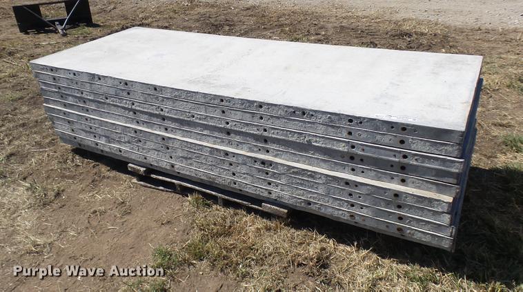 image for item DP9699 (10) aluminum wall concrete forms