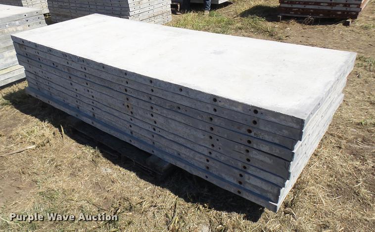 image for item DP9699 (10) aluminum wall concrete forms