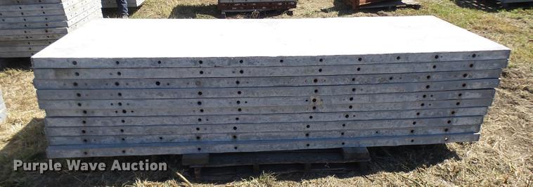 image for item DP9699 (10) aluminum wall concrete forms