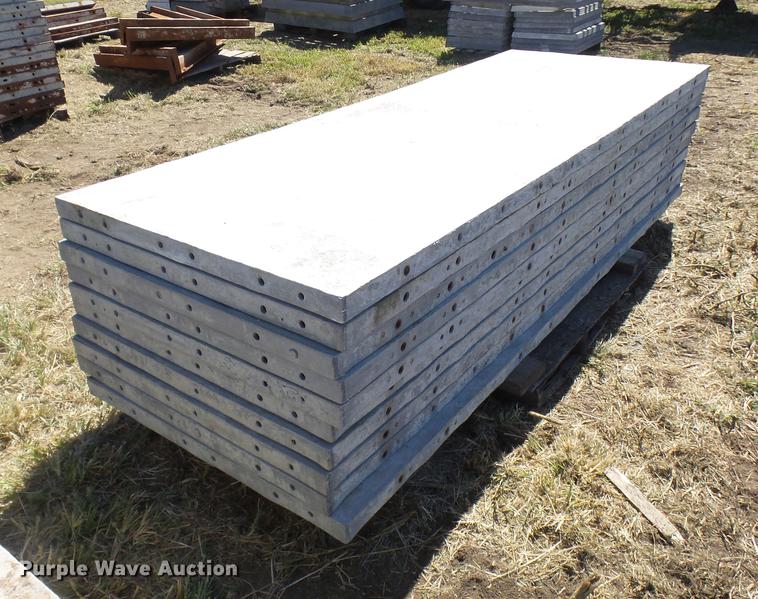 image for item DP9699 (10) aluminum wall concrete forms
