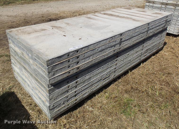 image for item DP9700 (12) aluminum wall concrete forms