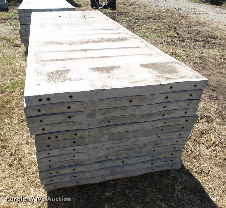 image for item DP9700 (12) aluminum wall concrete forms