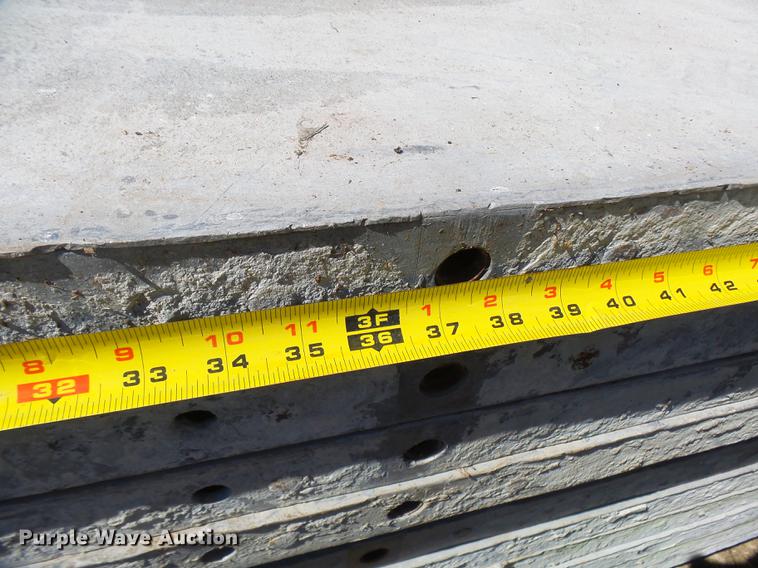 image for item DP9700 (12) aluminum wall concrete forms