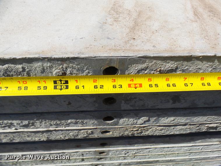 image for item DP9700 (12) aluminum wall concrete forms