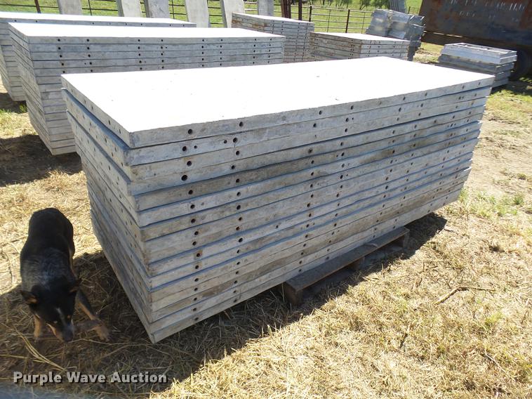 image for item DP9701 (16) aluminum wall concrete panels