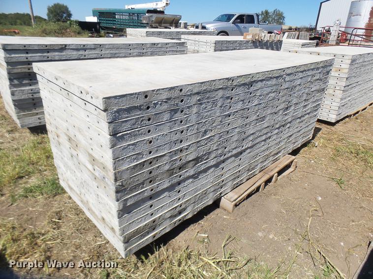 image for item DP9702 (16) aluminum wall concrete forms