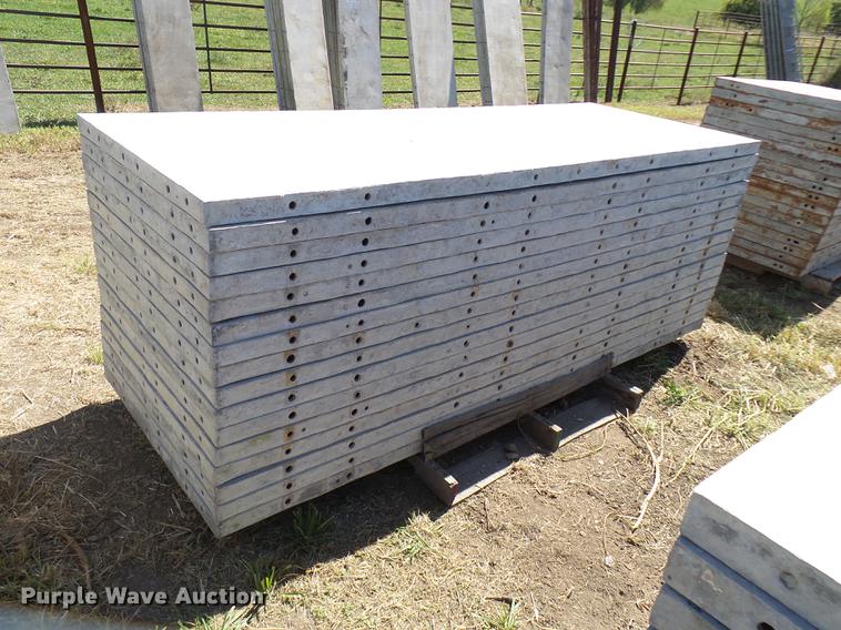 image for item DP9703 (16) aluminum wall concrete forms
