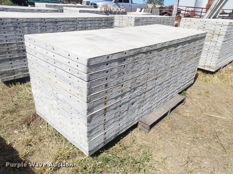 image for item DP9703 (16) aluminum wall concrete forms