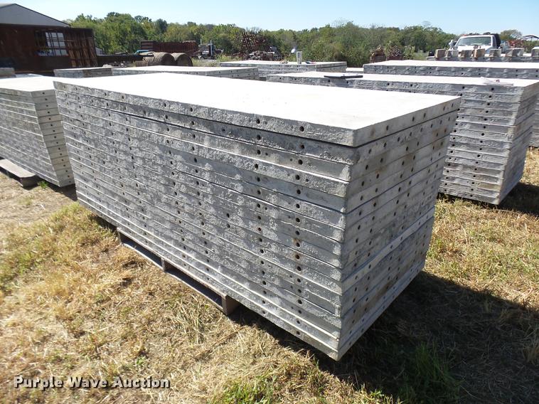 image for item DP9704 (17) aluminum wall concrete forms