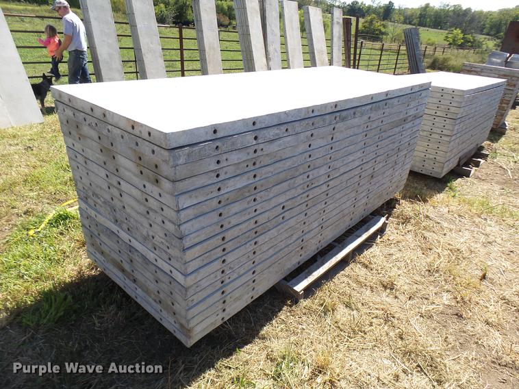 image for item DP9704 (17) aluminum wall concrete forms