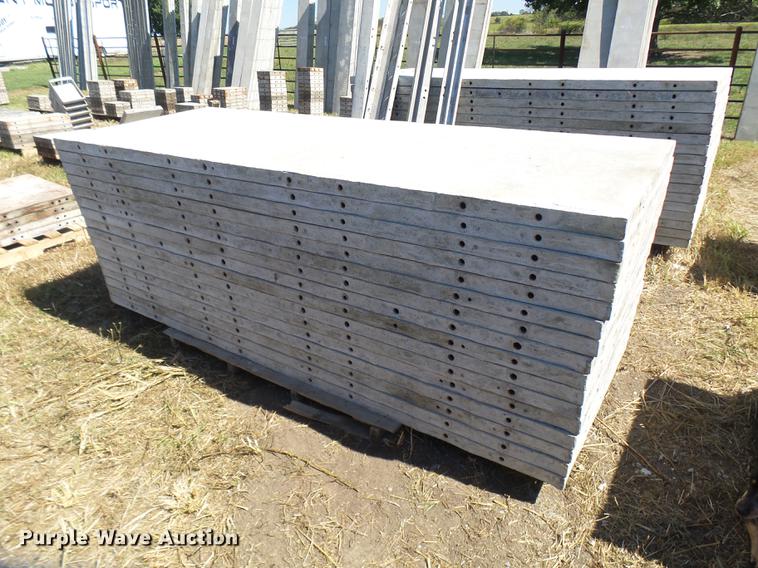 image for item DP9705 (16) aluminum wall concrete forms