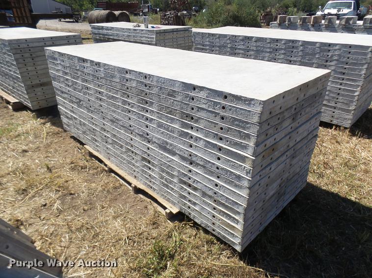 image for item DP9705 (16) aluminum wall concrete forms