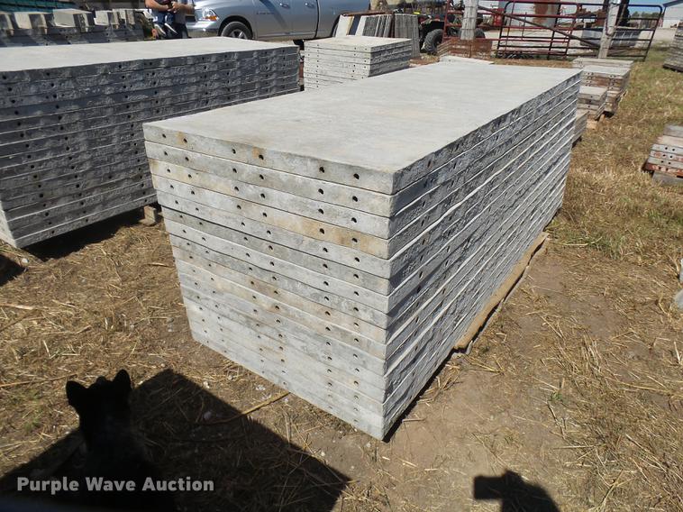 image for item DP9705 (16) aluminum wall concrete forms